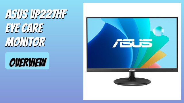ASUS VP227HF frameless 22-inch Full HD monitor