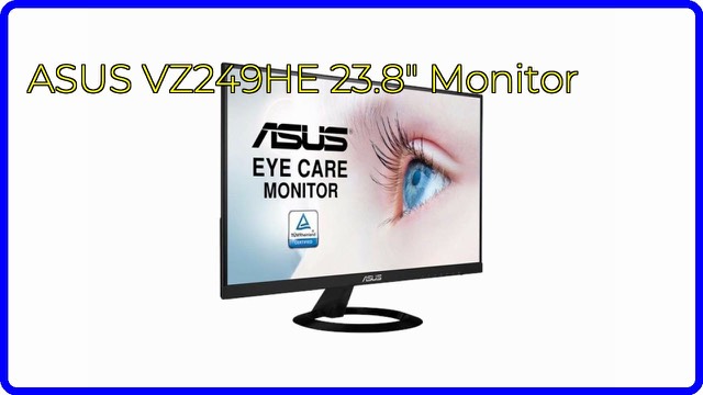 ASUS VZ249HE 23.8-inch ultra-slim frameless IPS monitor