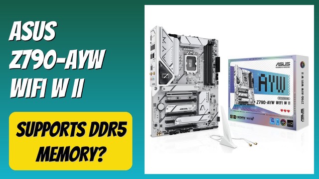 ASUS Z790-AYW WiFi W II white ATX motherboard