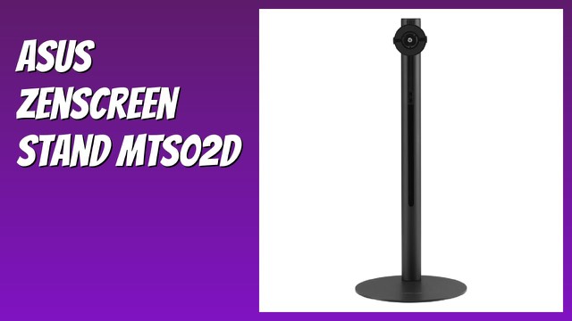 ASUS ZenScreen Stand MTS02D holding a portable monitor