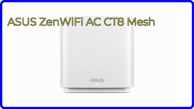ASUS ZenWiFi AC CT8 white mesh Wi-Fi router