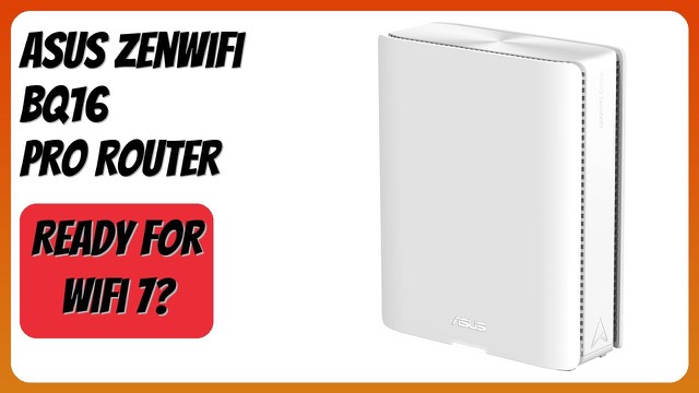 ASUS ZenWiFi BQ16 Pro quad-band WiFi 7 mesh router