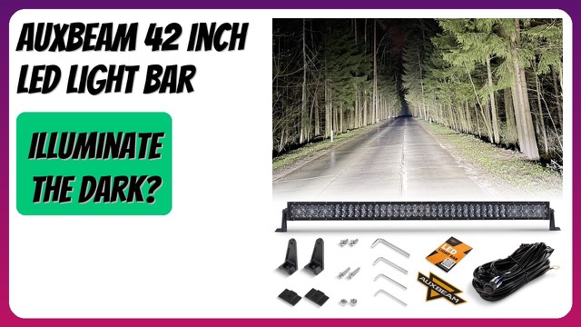 Auxbeam 42-inch double-row LED light bar with aluminium housing