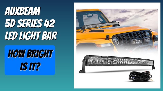 Auxbeam 42-inch curved LED light bar