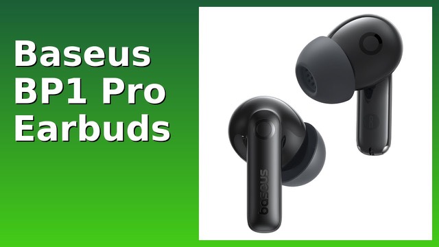 Baseus Bass BP1 Pro wireless earbuds with charging case