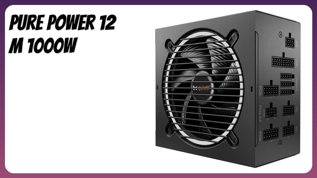be quiet! Pure Power 12 M 1000W modular power supply