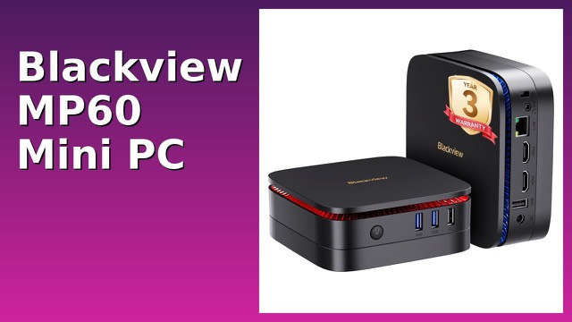 Blackview MP60 compact mini PC in black