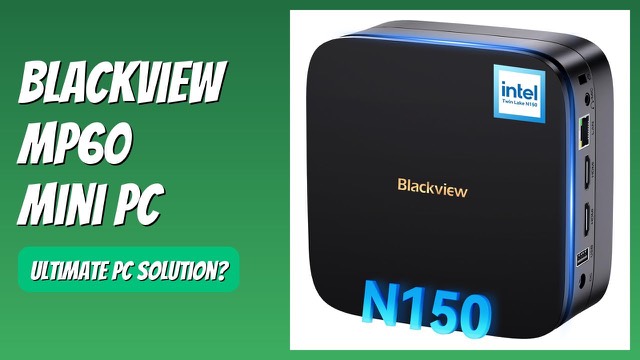 Blackview MP60 compact mini PC in black
