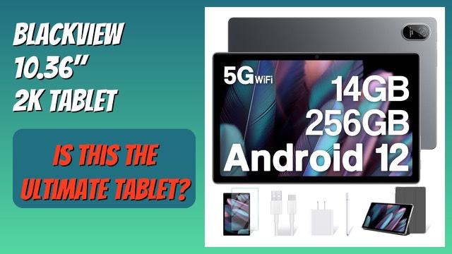 Blackview Tab 11 WiFi 10.36-inch Android tablet in grey