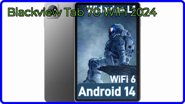 Blackview Tab 70 WiFi 10.1-inch tablet in grey