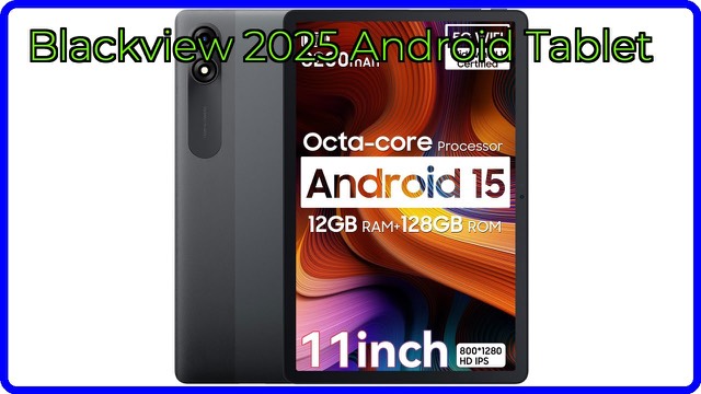 Blackview Tab 90WiFi 11-inch tablet in blue
