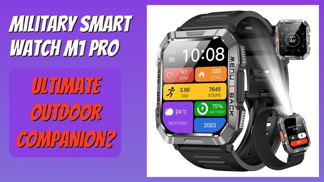 Blackview W60 rugged smartwatch with 2.01-inch display