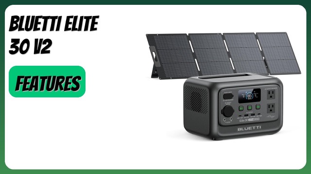 BLUETTI Elite 30 V2 compact portable power station