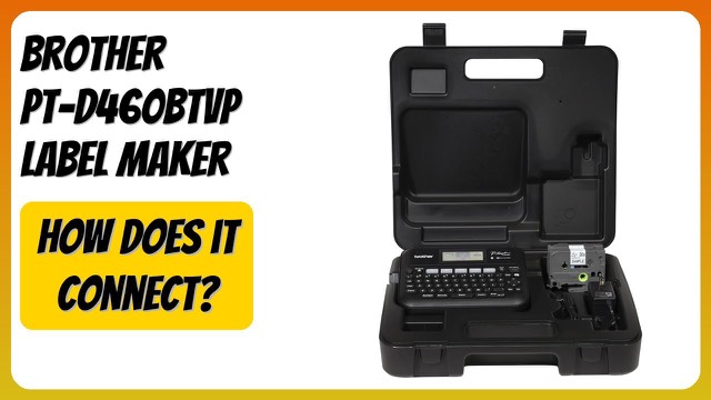 Brother P-touch PT-D460BTVP label maker with carry case