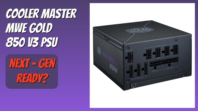 Cooler Master MWE Gold 850 V3 modular ATX power supply