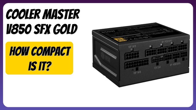Cooler Master V850 SFX Gold modular power supply