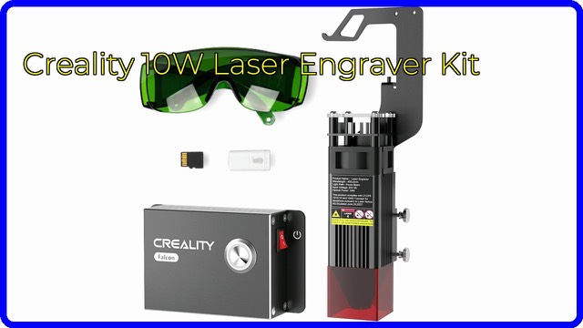 Creality 10W laser engraver module mounted on a 3D printer