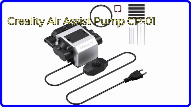 Creality air assist pump accessory for laser engravers