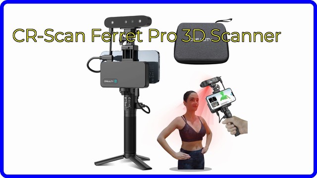 Creality CR-Scan Ferret Pro handheld 3D scanner