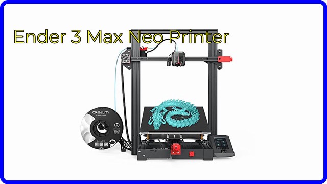 Creality Ender 3 Max Neo FDM 3D printer with open frame