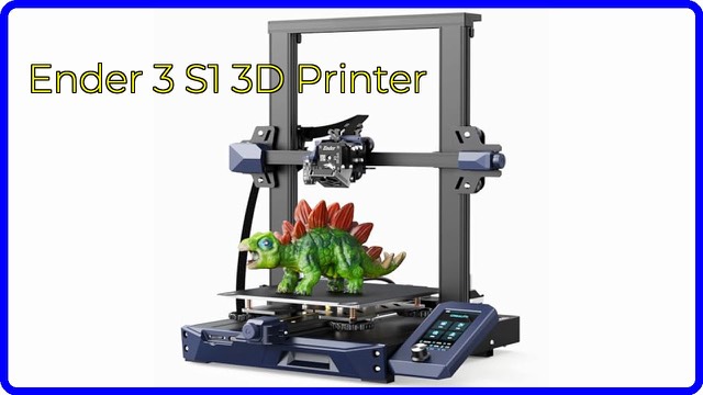 Creality Ender-3 S1 3D printer with direct drive extruder