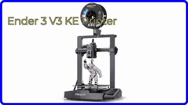 Creality Ender-3 V3 KE desktop FDM 3D printer