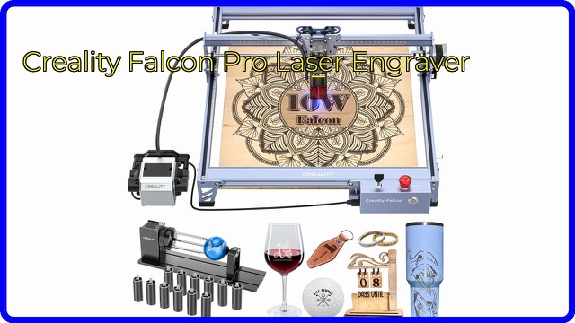 Creality Falcon Pro 10W desktop laser engraver with air assist