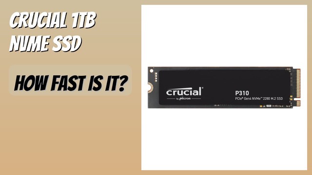 Crucial P310 M.2 2280 NVMe SSD