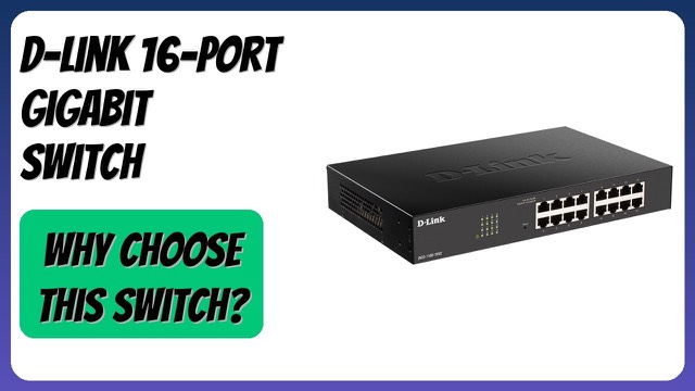 D-Link DGS-1100-16V2 16-port Gigabit smart managed switch
