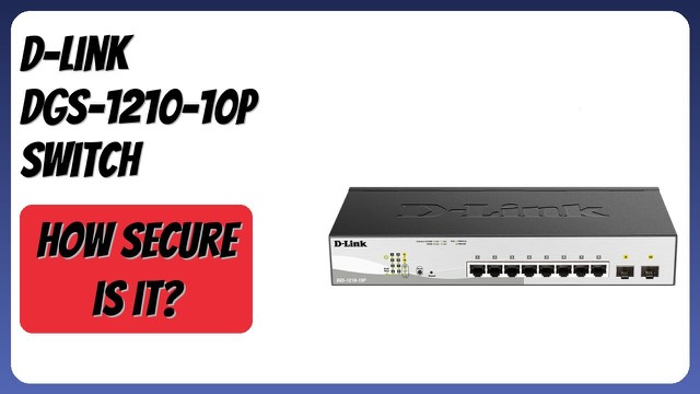 D-Link DGS-1210-10P gigabit PoE+ network switch