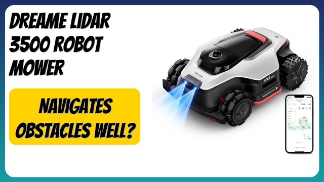 DREAME A3 AWD Pro robotic lawn mower cutting grass