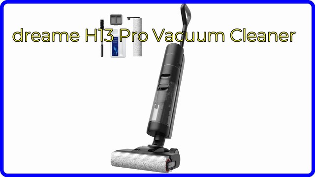 dreame H13 Pro wet and dry floor cleaner on a hard floor