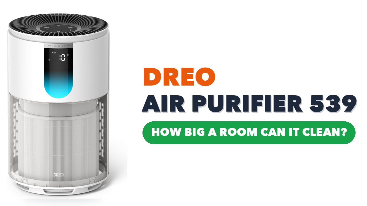 DREO 539 HEPA Air Purifier DR-HAP009 in white