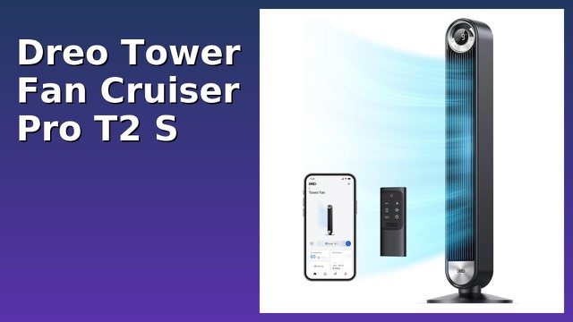 Dreo Cruiser Pro T2 S tall tower fan in a bedroom