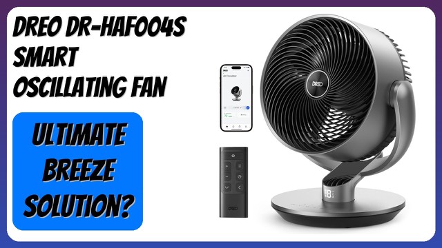 DREO DR-HAF004S silver 16-inch smart oscillating fan
