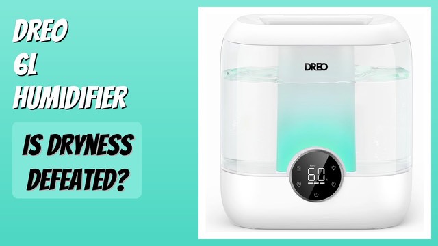 Dreo 6-litre top-fill cool mist humidifier with night light