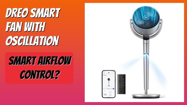 DREO DR-HPF007S silver smart pedestal fan