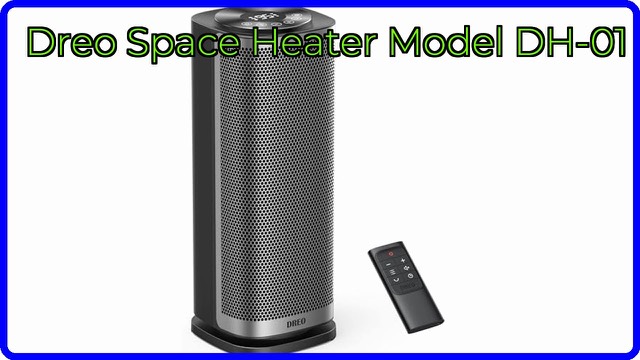 Dreo DR-HSH002 tower ceramic space heater with remote control