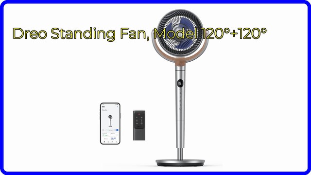 Dreo PolyFan DR-PF002 oscillating pedestal fan with remote
