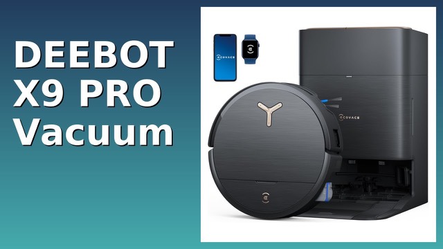ECOVACS DEEBOT X9 PRO OMNI robot vacuum and mop with OMNI Station