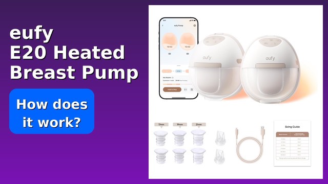 eufy E20 heated hands-free wearable breast pump