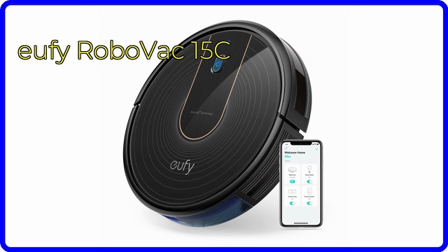 eufy RoboVac 15C slim robot vacuum cleaner