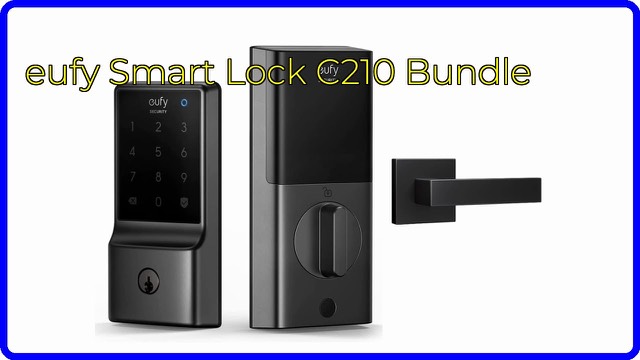 eufy Security smart lock C210 with square door handle