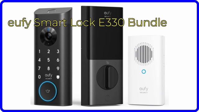 eufy Security Video Smart Lock E330 with indoor chime