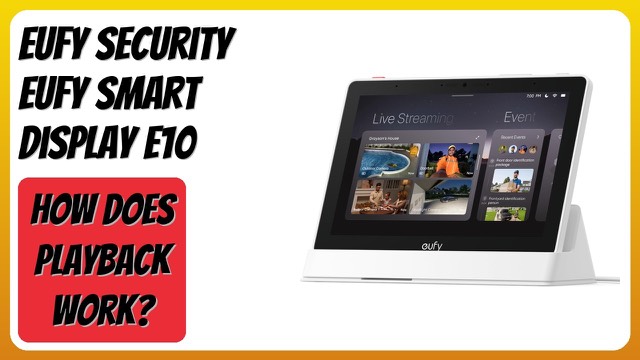 eufy Smart Display E10 8-inch security control panel