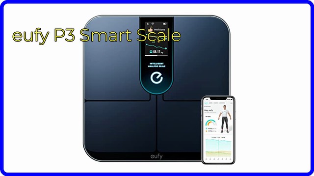 eufy Smart Scale P3 digital body scale