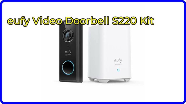eufy Security S220 battery-powered video doorbell with HomeBase
