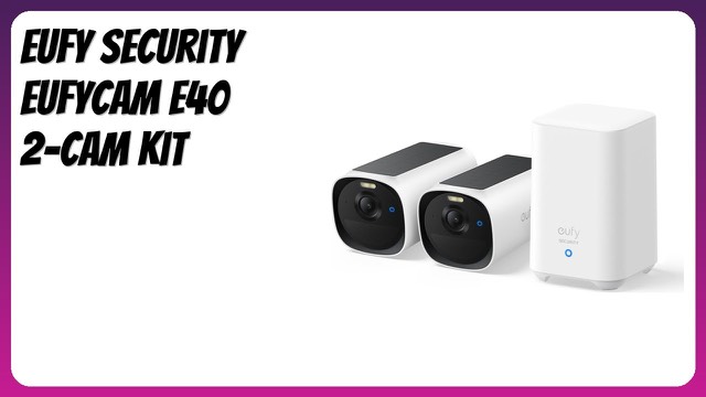 eufy Security eufyCam E40 outdoor solar security camera