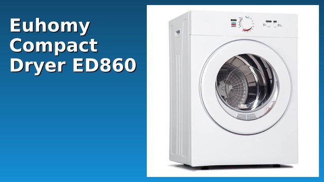 Euhomy CD-7 white compact portable clothes dryer