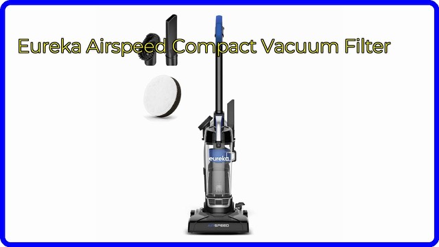 Eureka Airspeed compact bagless upright vacuum in blue